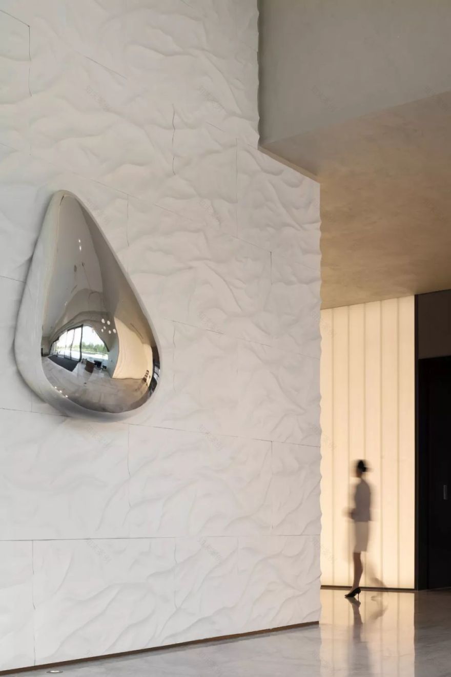 郑州金融岛的城市展厅设计 几何空间设计-18