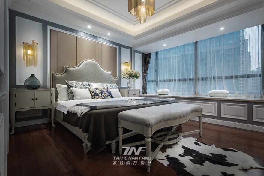王五平作品 西式雅灰,至境至美 桂平凤凰城样板房设计-18