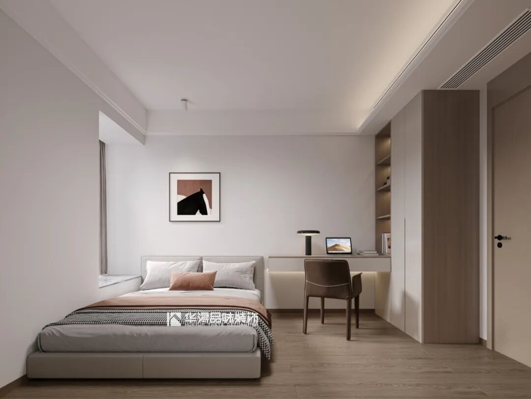 163㎡高颜值浅色系，90后新婚夫妻的现代极简小家，颜值太绝了！-141