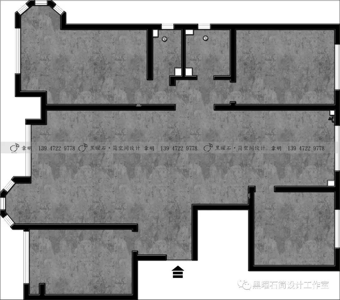 黑曜石简设计工作室 | 章明用美式风格打造 160㎡舒适生活空间-11