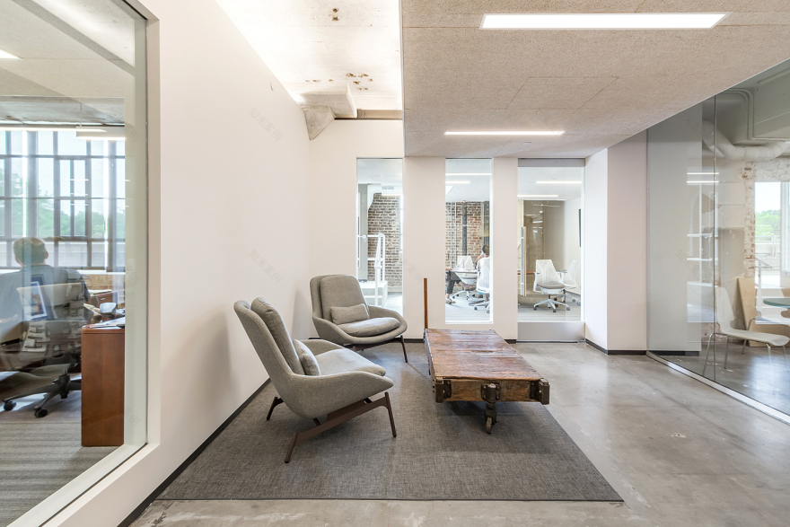 孟菲斯慈善基金会共享办公空间设计-29