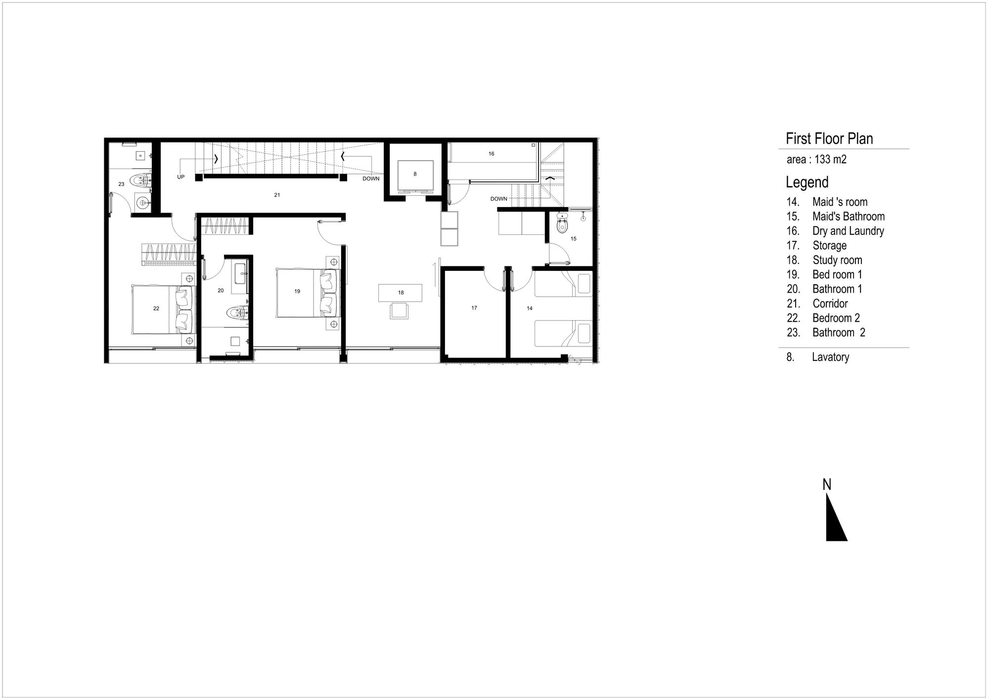 Svastaka House / Somia Design Studio-23