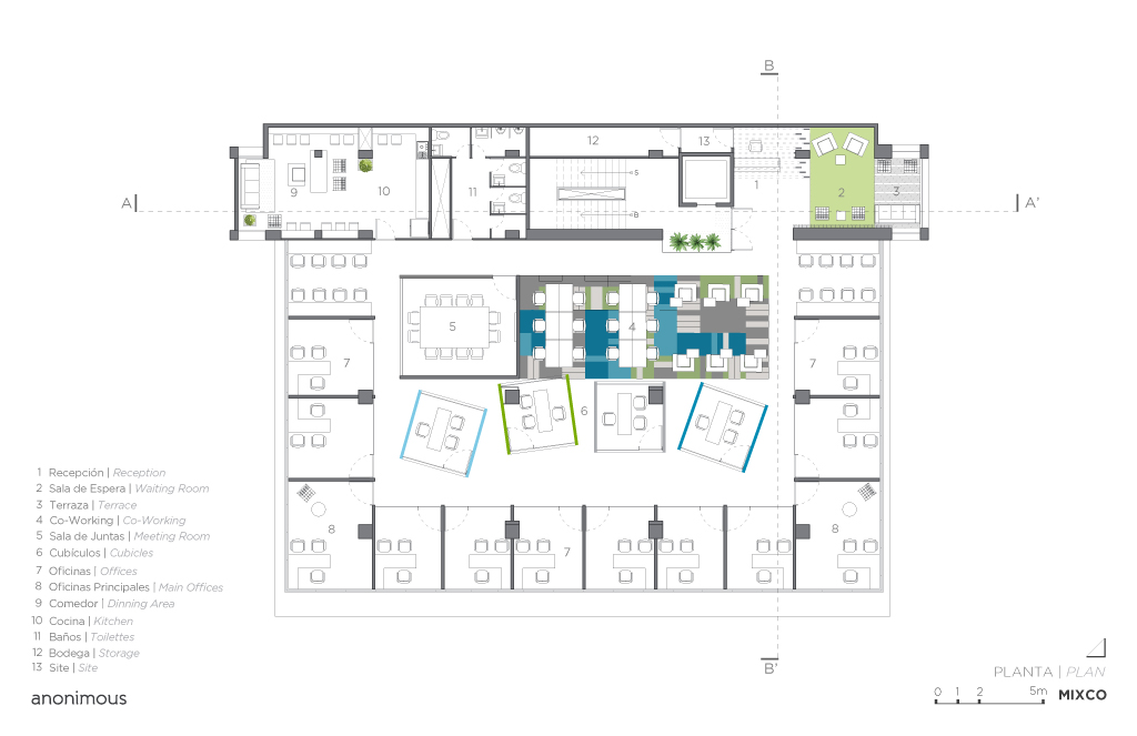 墨西哥 Mixco 共享办公空间设计-21