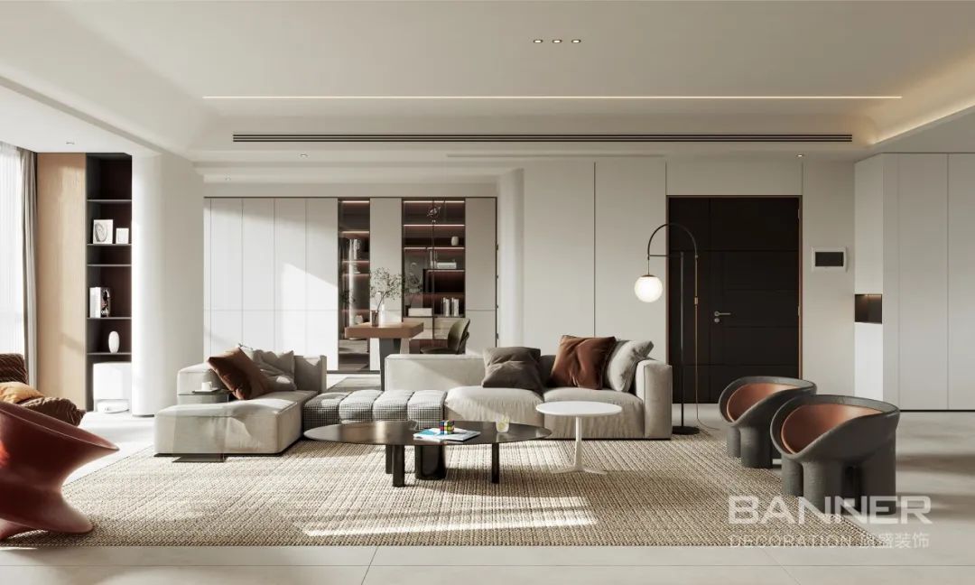 245㎡现代极简大平层（湖城大境天第）-15