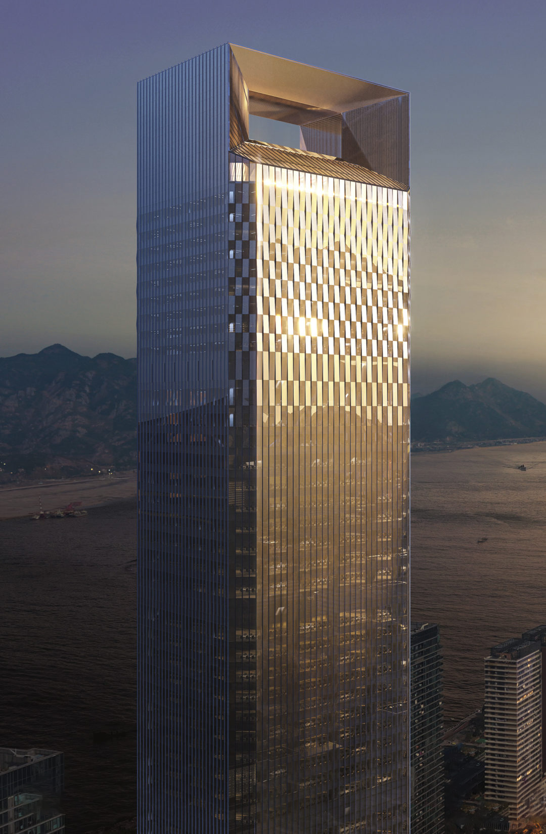 鹿城广场超高层项目丨中国温州丨国际知名建筑事务所SOM-15