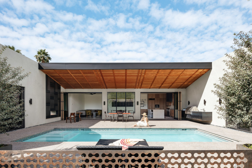 美国沙漠中的现代庭院别墅(2019)The Ranch Mine-20