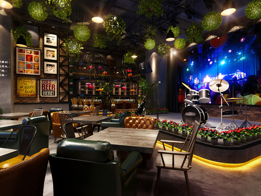 花儿胡同音乐餐吧-9