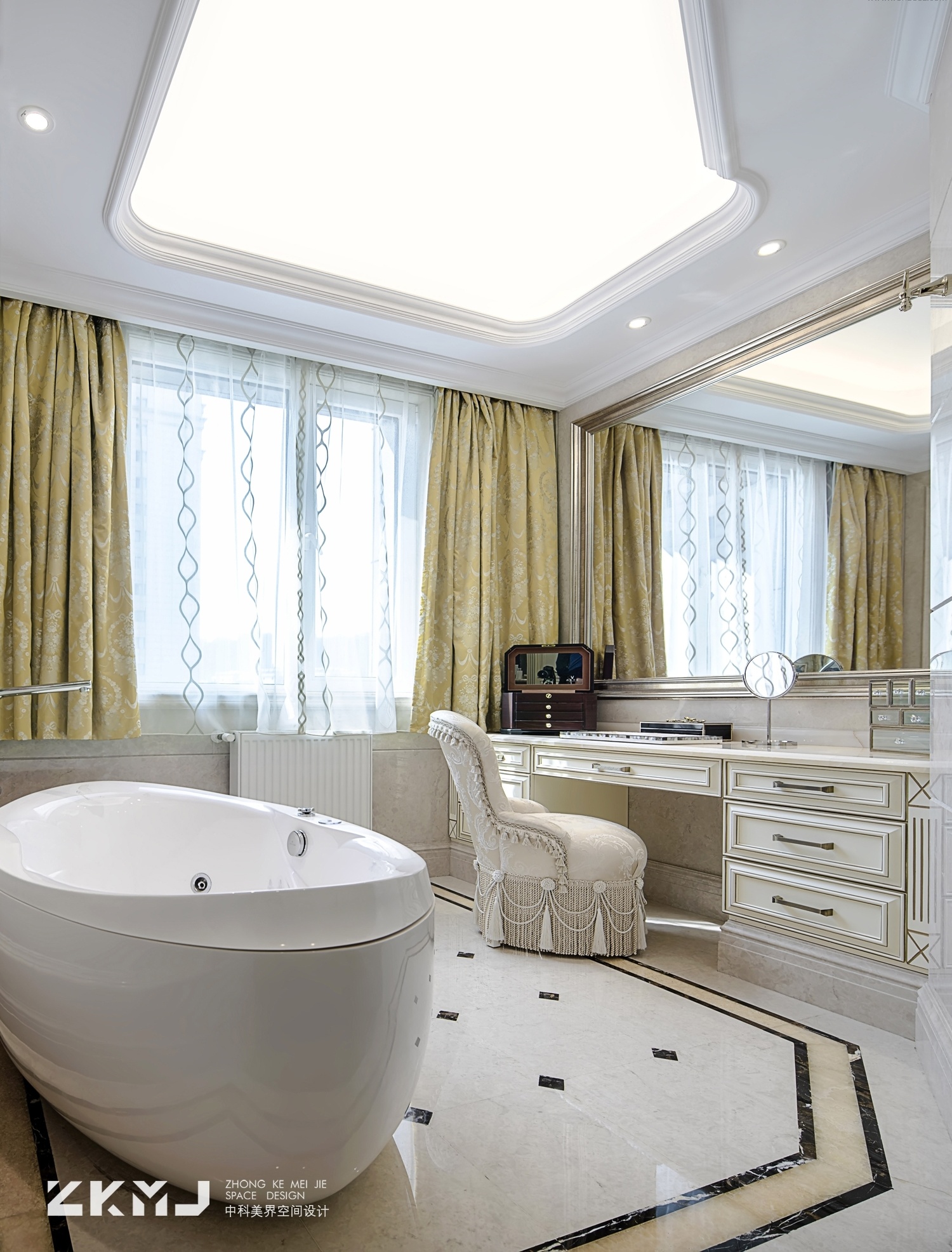 武汉泛海国际新古典风格住宅设计-22