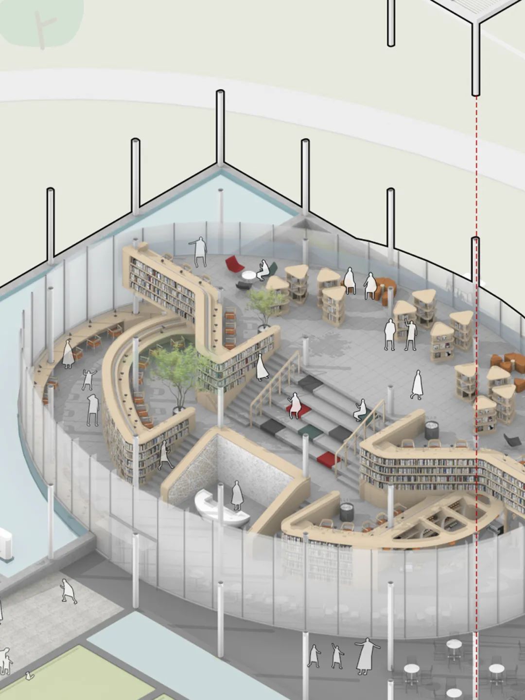 云幔书屋 · 透明与自然的完美交融丨中国安康丨UUA建筑师事务所-55