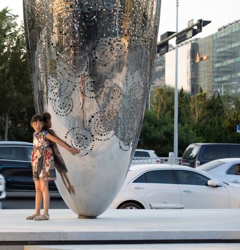 星光璀璨,南信青岛环球金融中心景观设计-40