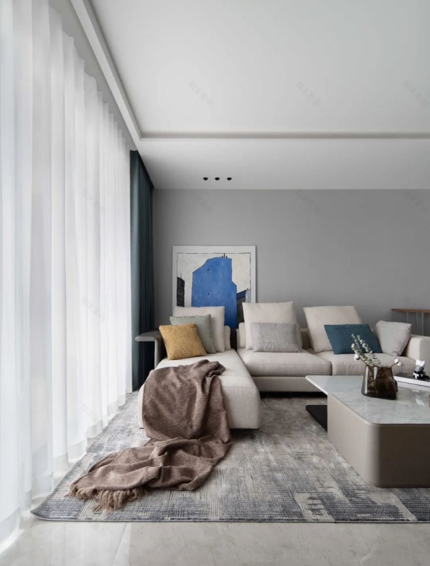 温岭玉兰花苑现代极简家居设计,打造静谧温馨空间-36