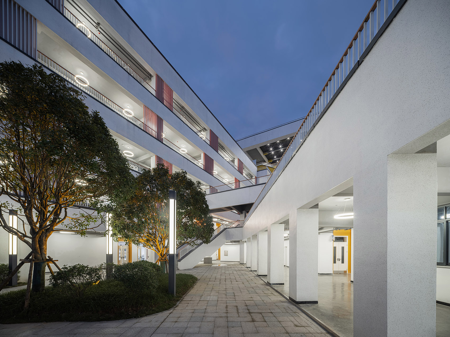 吉首中驰·湘郡礼德学校丨中国湘西丨山东建筑大学建筑城规学院象外营造工作室-114