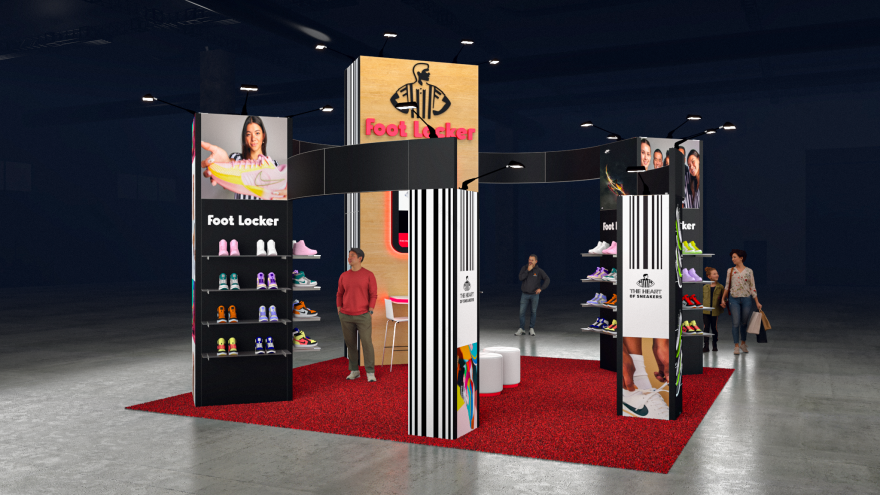 FOOT LOCKER贸易展展位提案设计-10