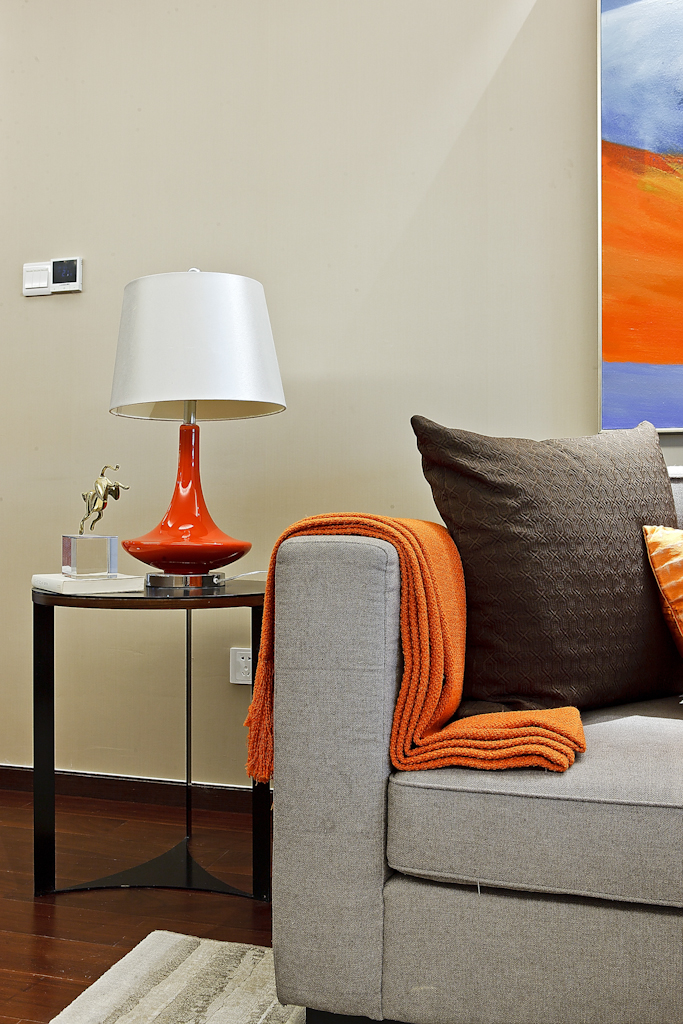 马鞍山朗诗熙华府混搭风样板房空间摄影-8