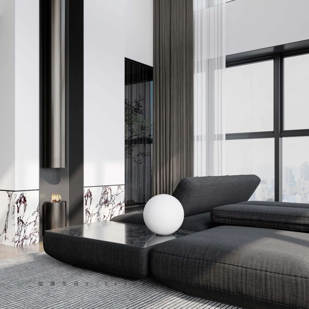 宓｜情绪与氛围和谐的住宅空间设计-54