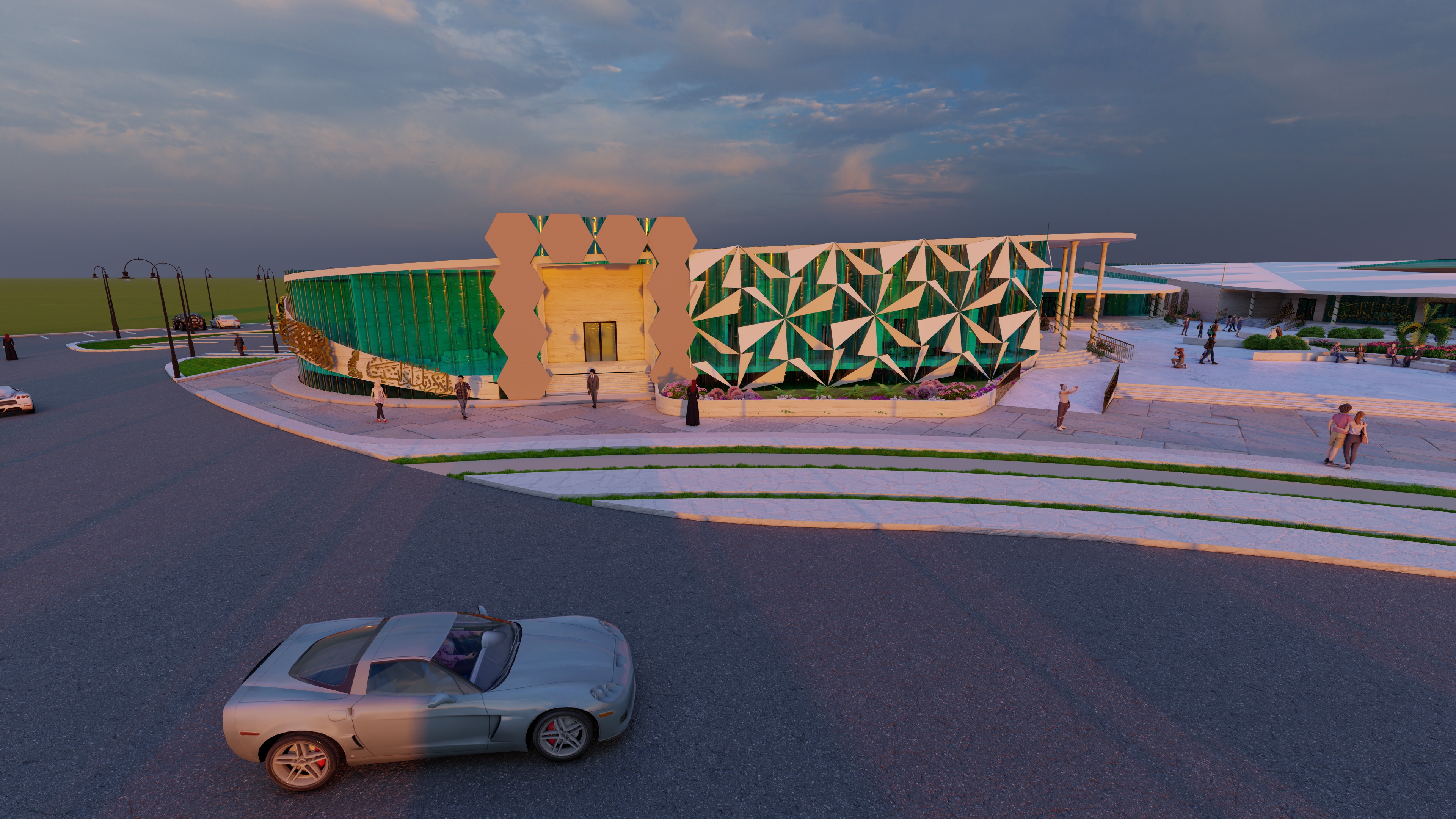 GRADUATION PROJECT ( ISLAMIC MUSEUM IN NEW RASHID )-5