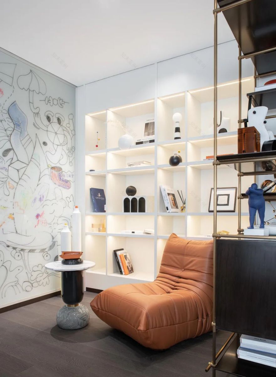 现代时光里的永恒和诗意的住宅样板间-27