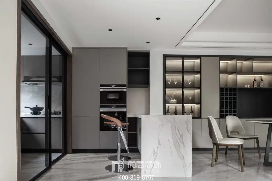 尚层装饰×瑞城花园 | 380㎡轻奢别墅设计，优雅如诗-52