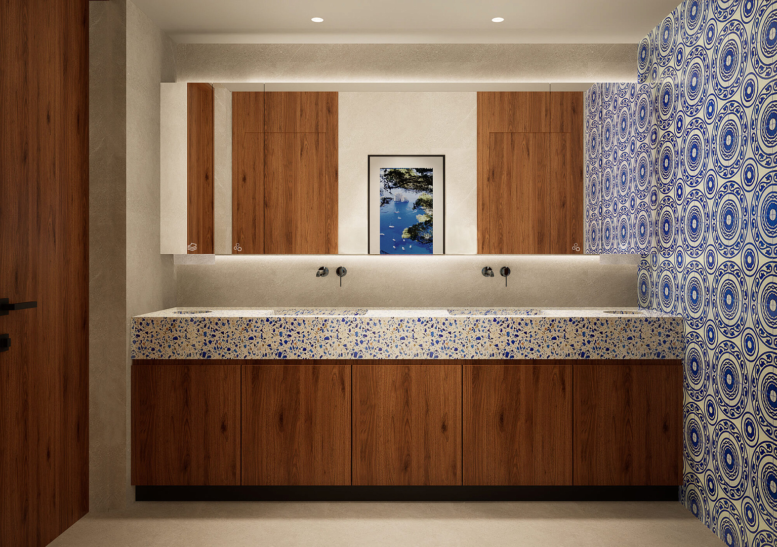 Tivat Residence公寓公共区域室内设计丨Project建筑事务所-29