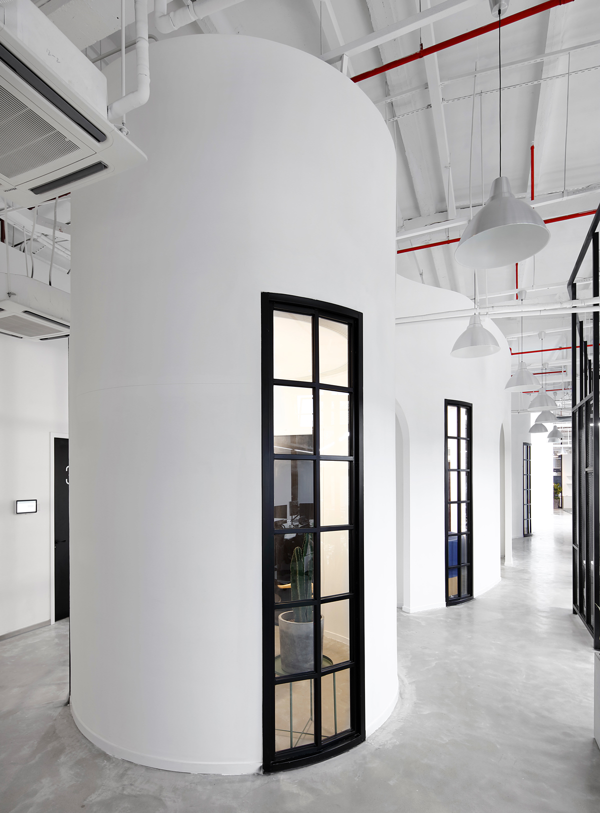 流利说总部，工业风与艺术融合的办公空间-26