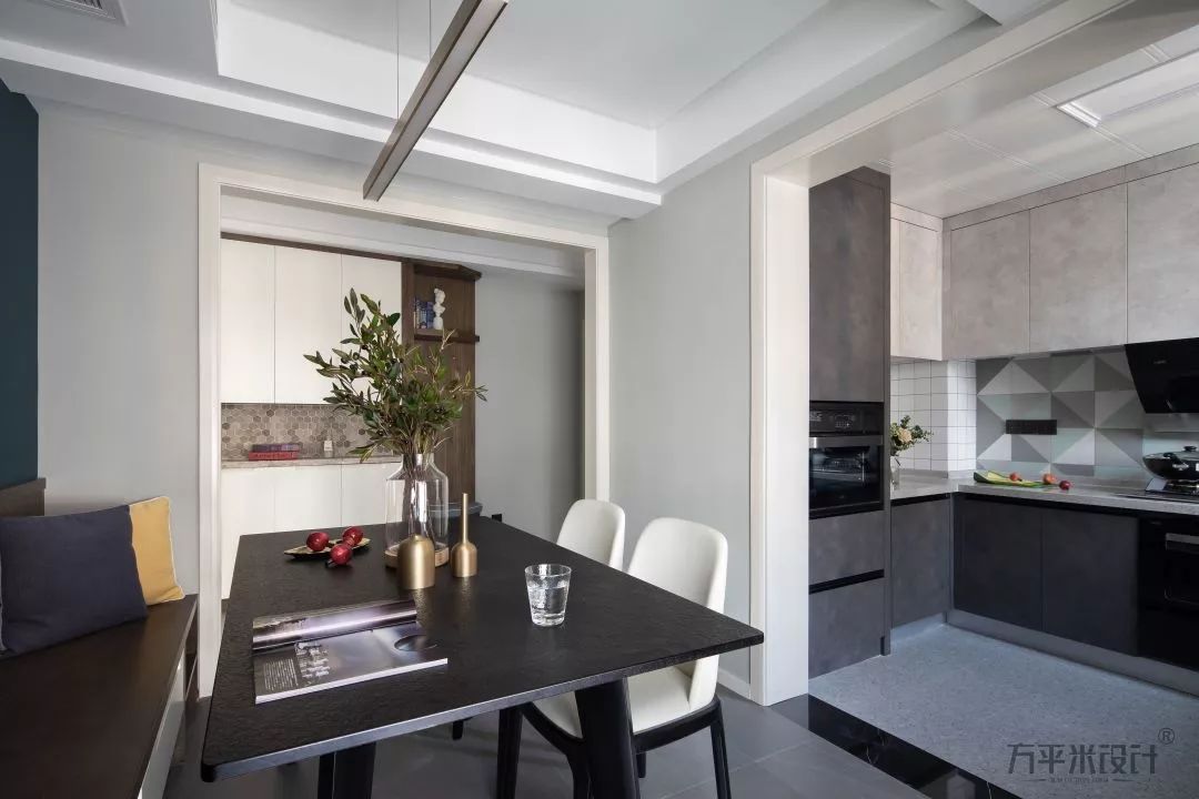 现代轻奢温馨家 | 方平米设计新作，小菠萝三口之家-50