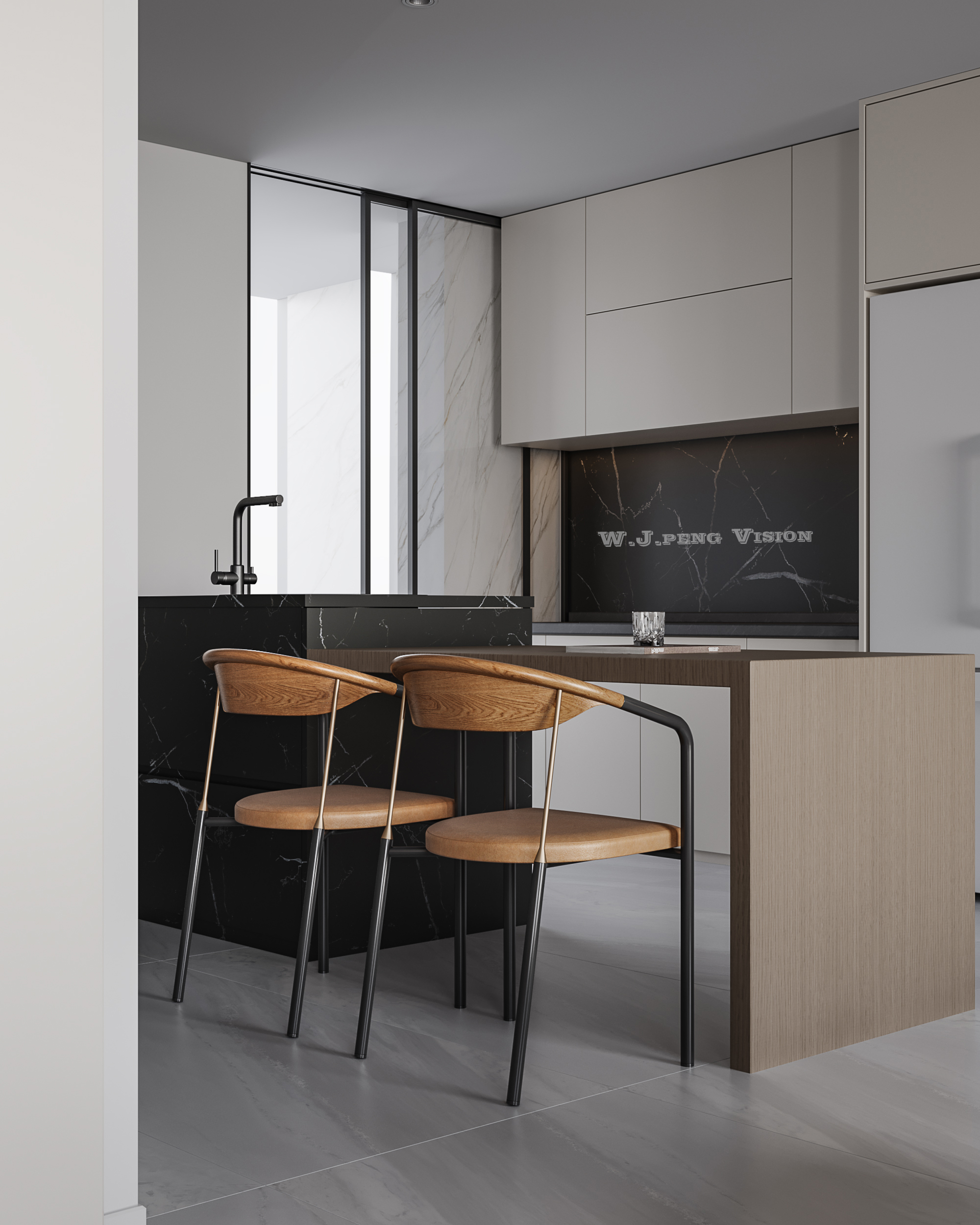 现代极简风室内设计-6