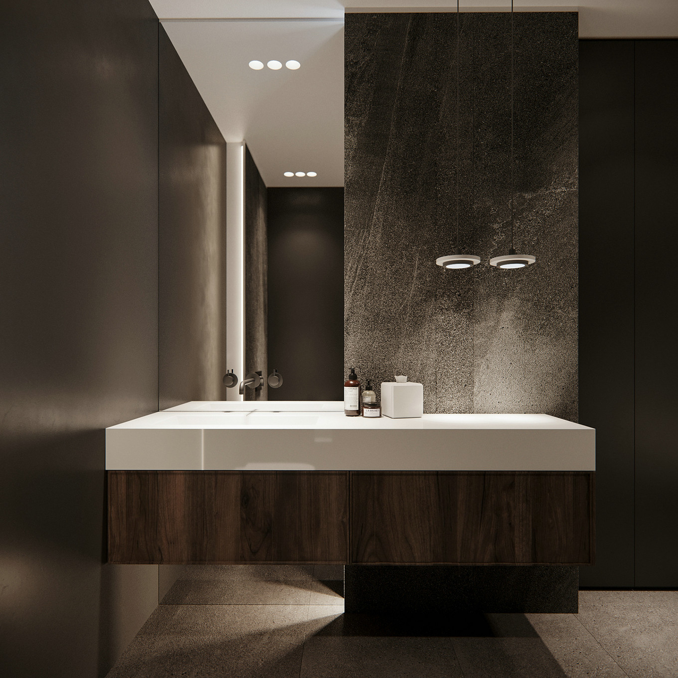 现代高级灰住宅-9