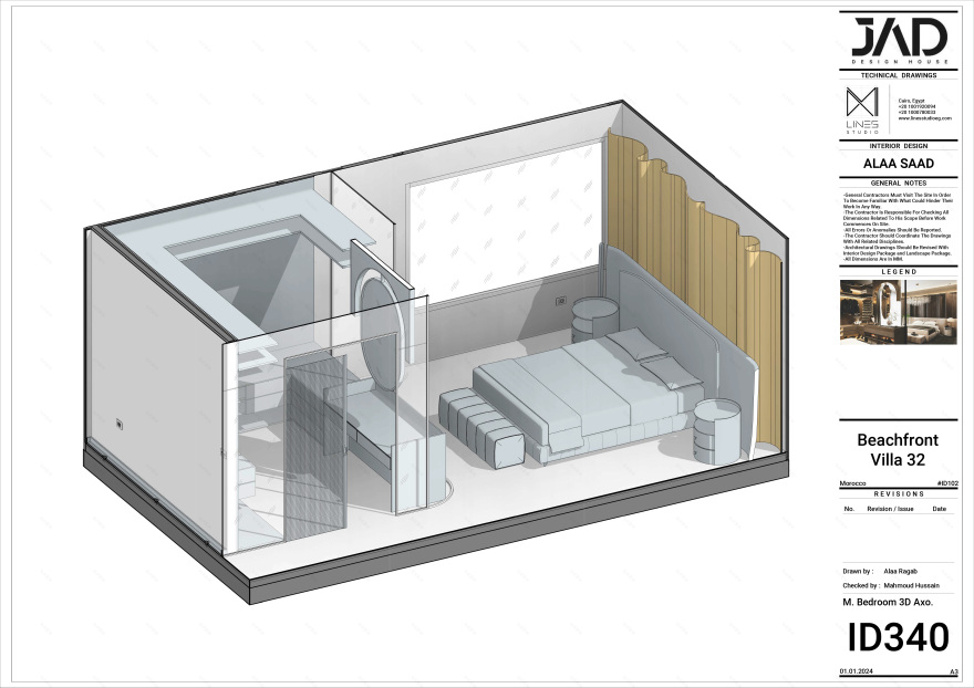 摩洛哥海滨别墅 B32 室内设计丨LINES Studio-7