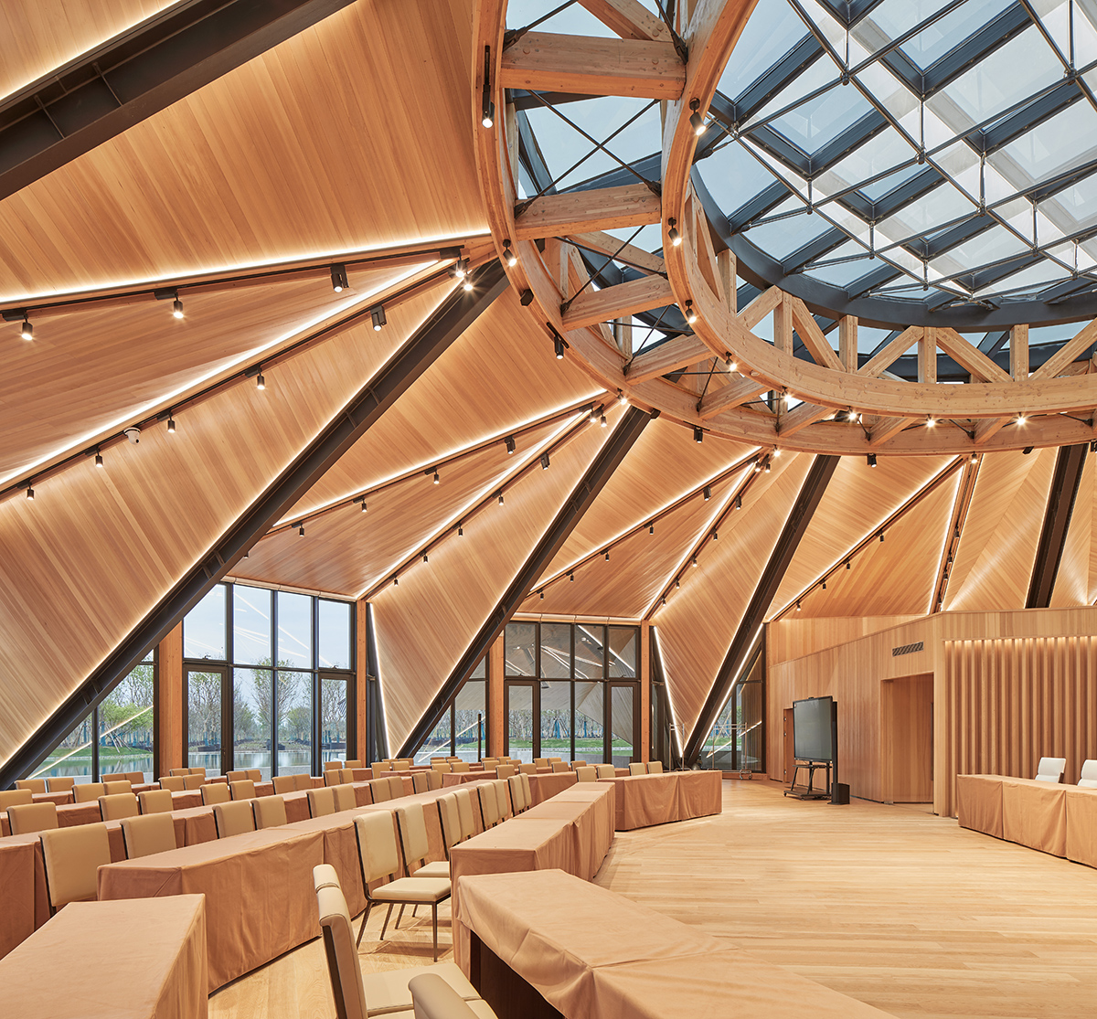 光明花博邨东风会客厅&水上会议中心丨中国上海丨同济原作设计工作室-38