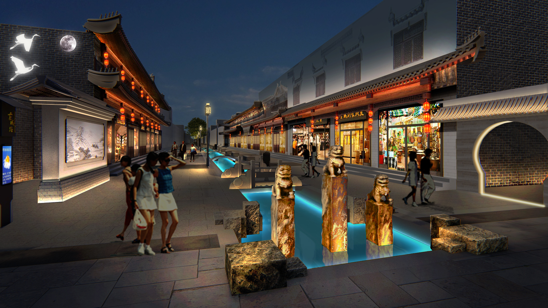 邓州古城灯光部分设计-8