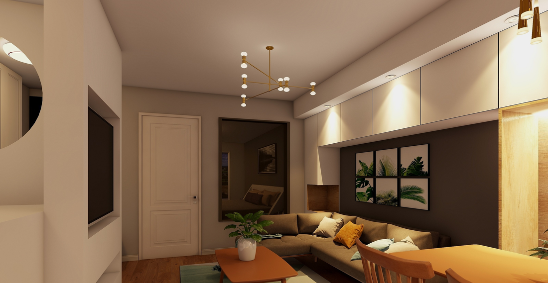 
2居改爆改4居室 -3