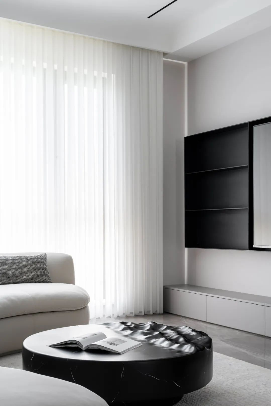 都市现代氧气居所·天津影宅设计丨中国天津丨DEEP WHITE 深白设计-21