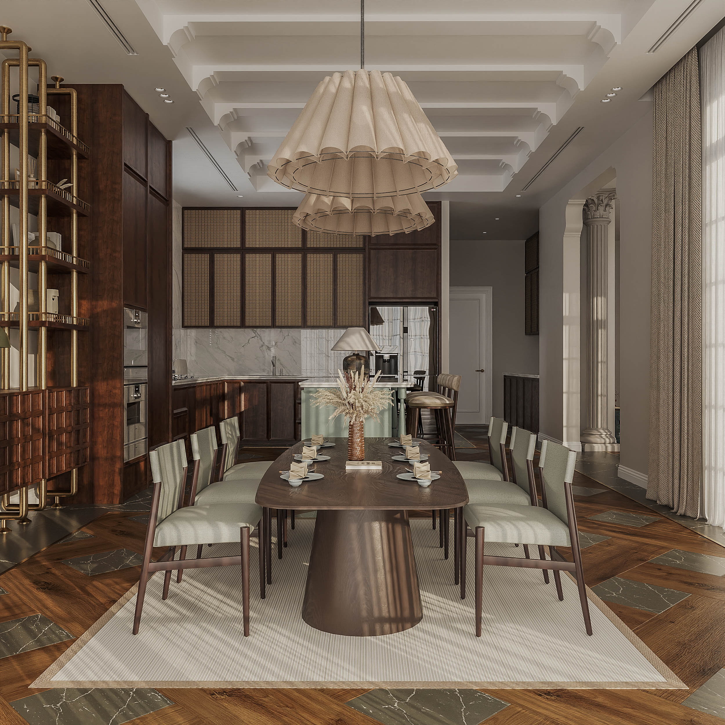 MID-CENTURY MIXED TRADITIONAL-6