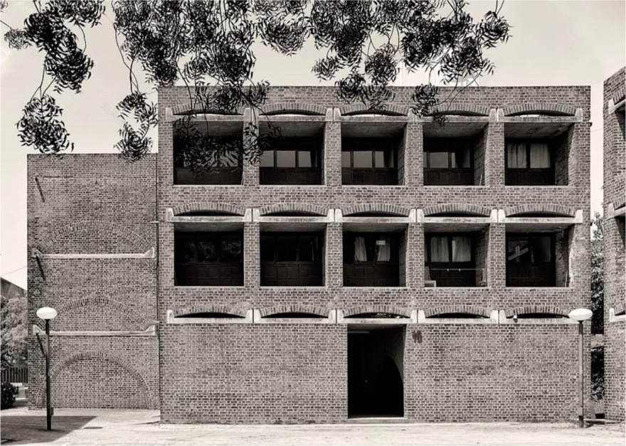 印度管理学院艾哈迈达巴德分校丨路易斯·康,合作者 B.V. 多希,阿南特·拉杰-17