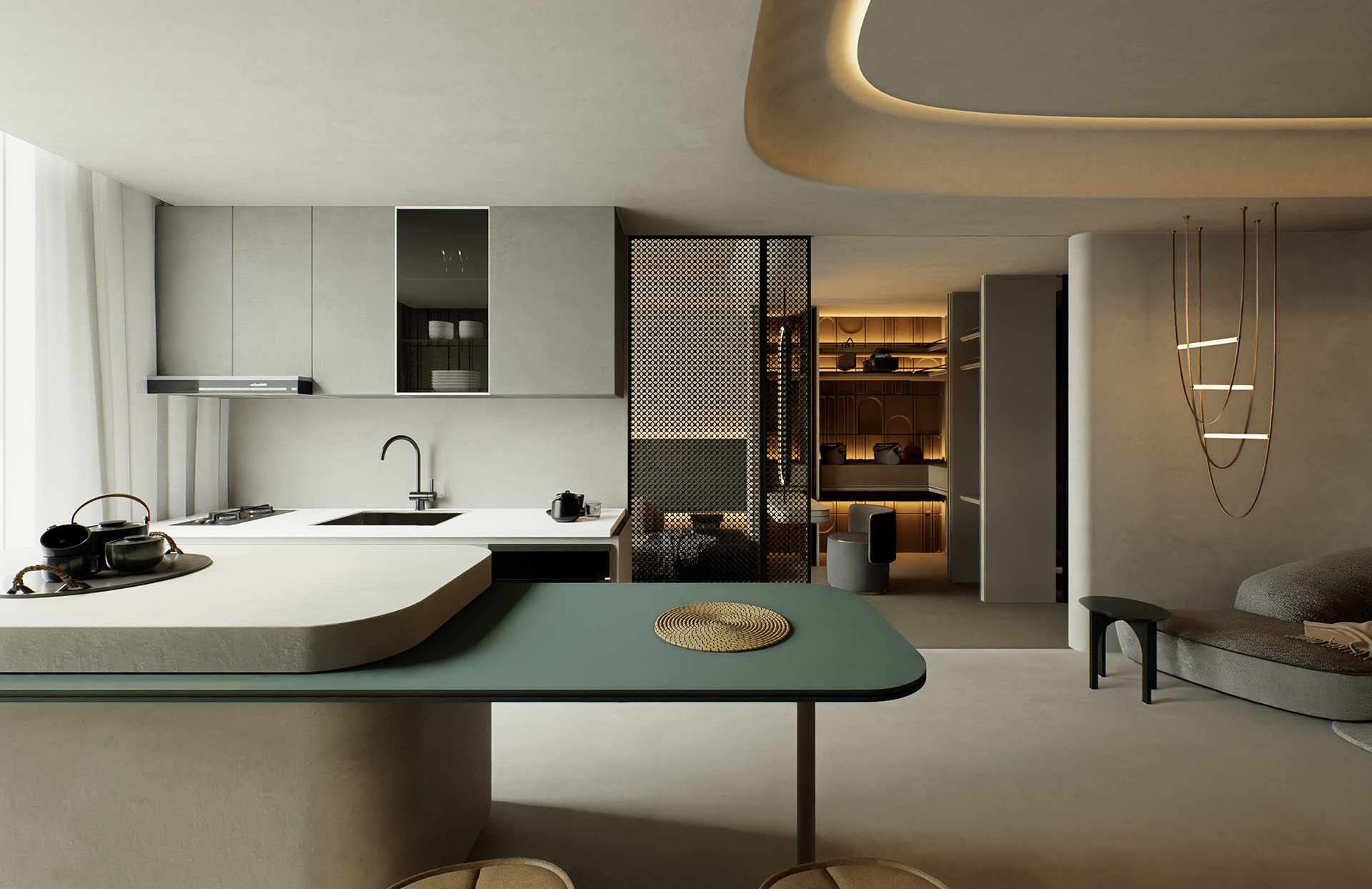 仛寂風・雲垂流光 Cascading Clouds of Light丨中国台湾丨蓝雅设计事务所-39