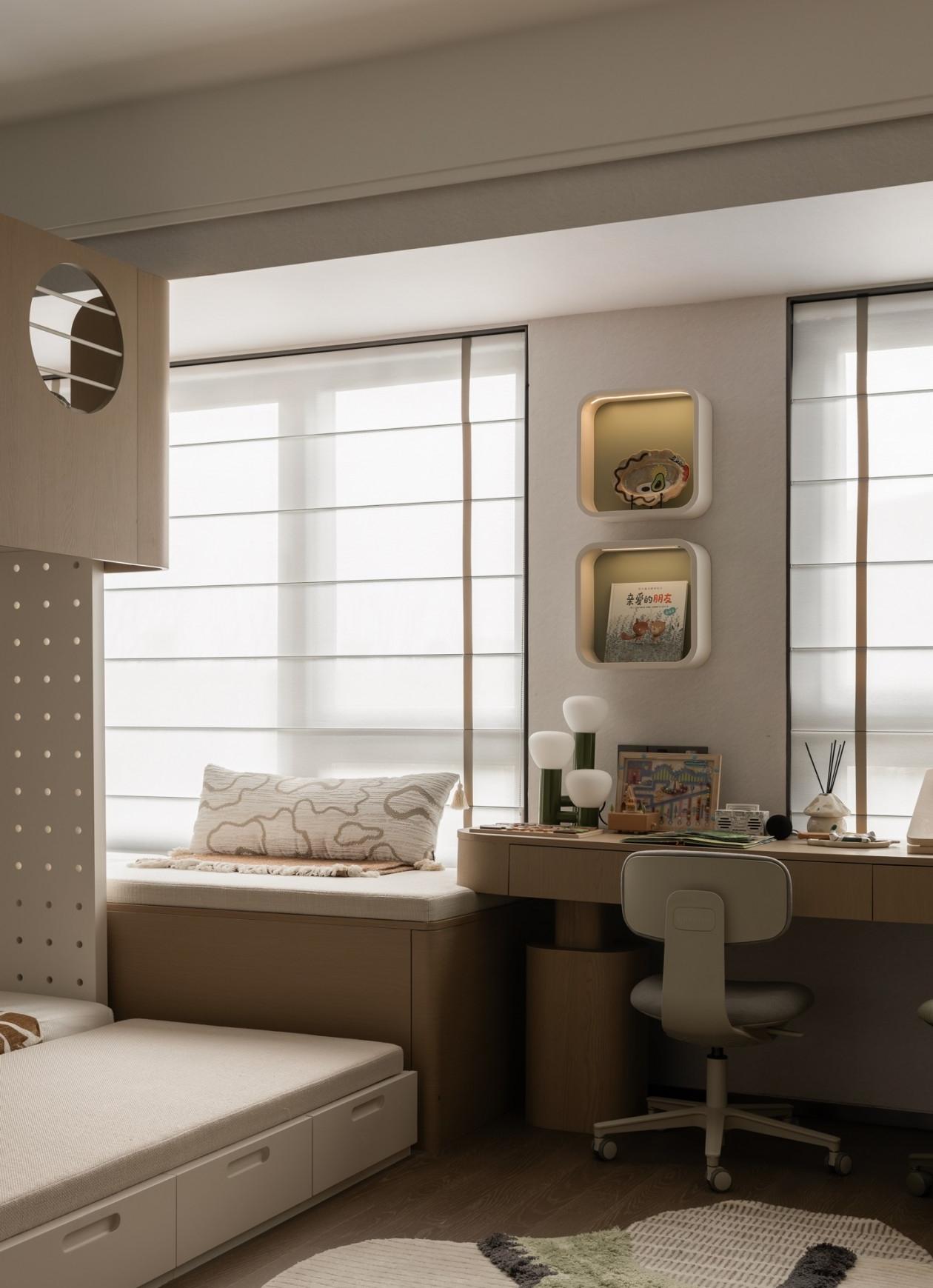 金秋设计 | 重庆永川万科城119㎡户型样板间-19