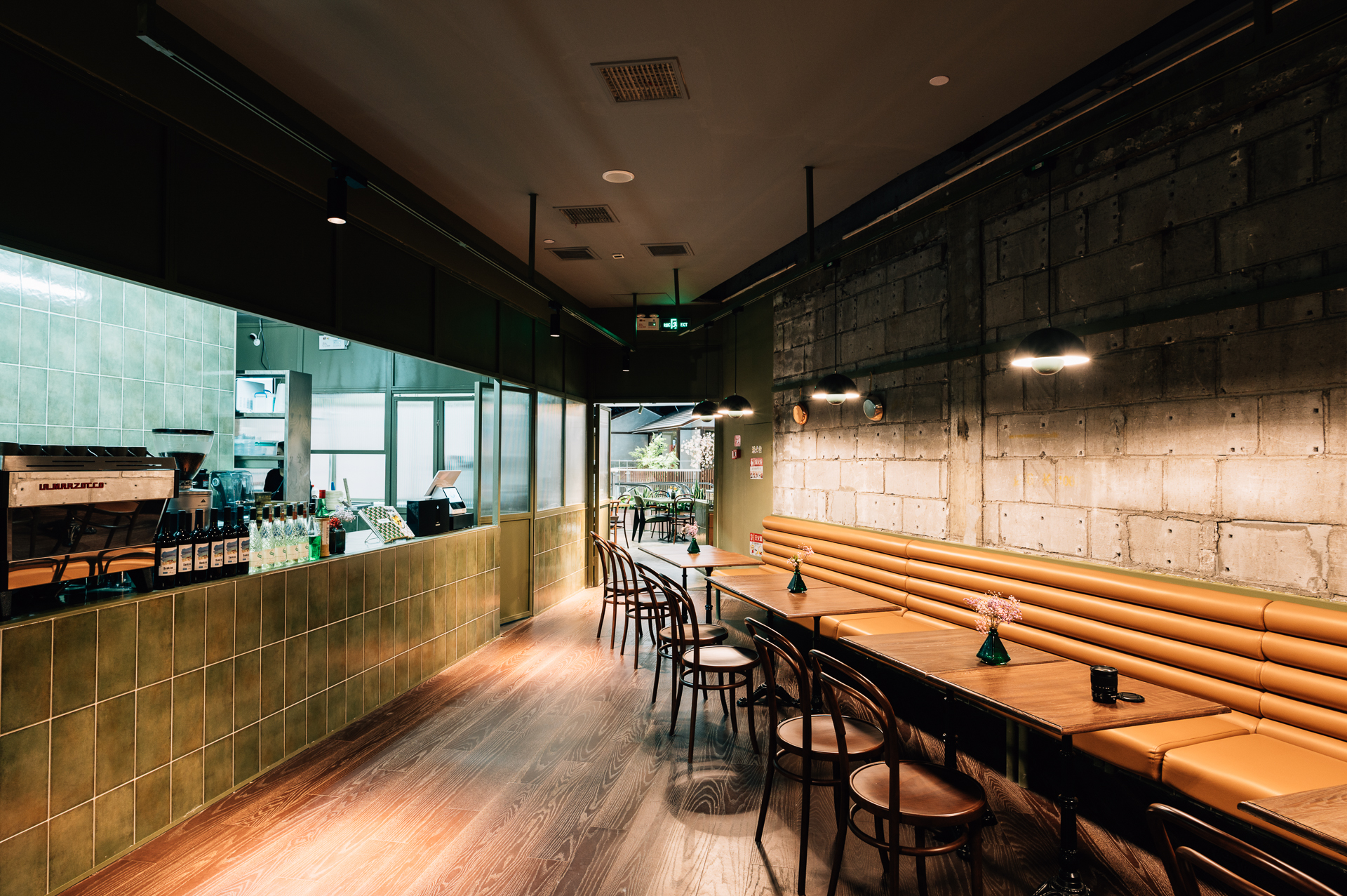 复古美式风格餐厅设计 | 功能与质感的完美融合-19