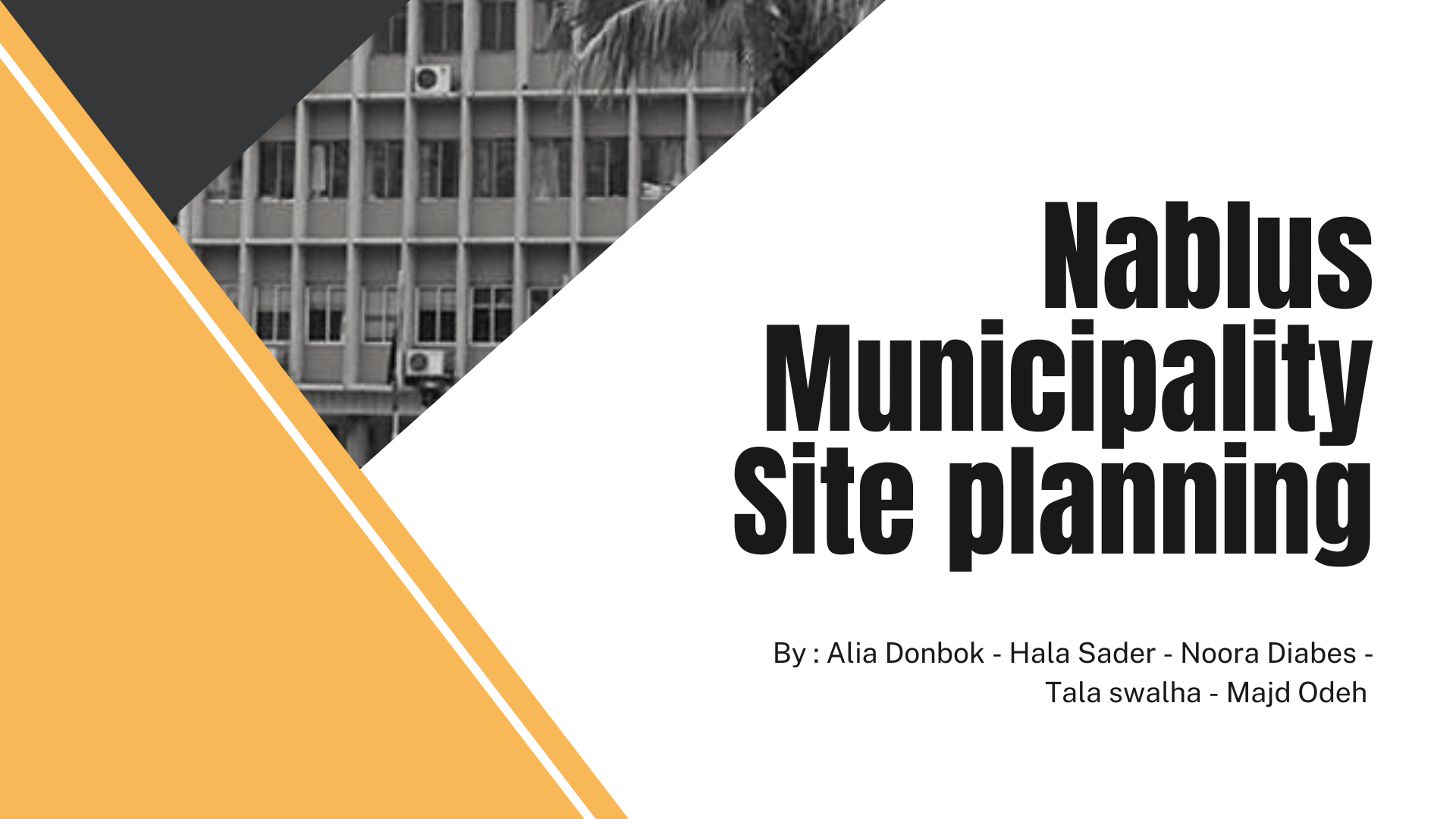 Nablus Municipality _ Site planning-0