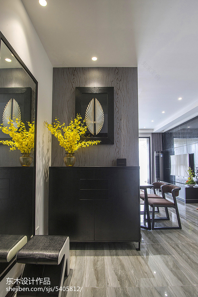 5万元二居93平米装修案例·效果图 【爱转角遇见家】丨东木团队-24