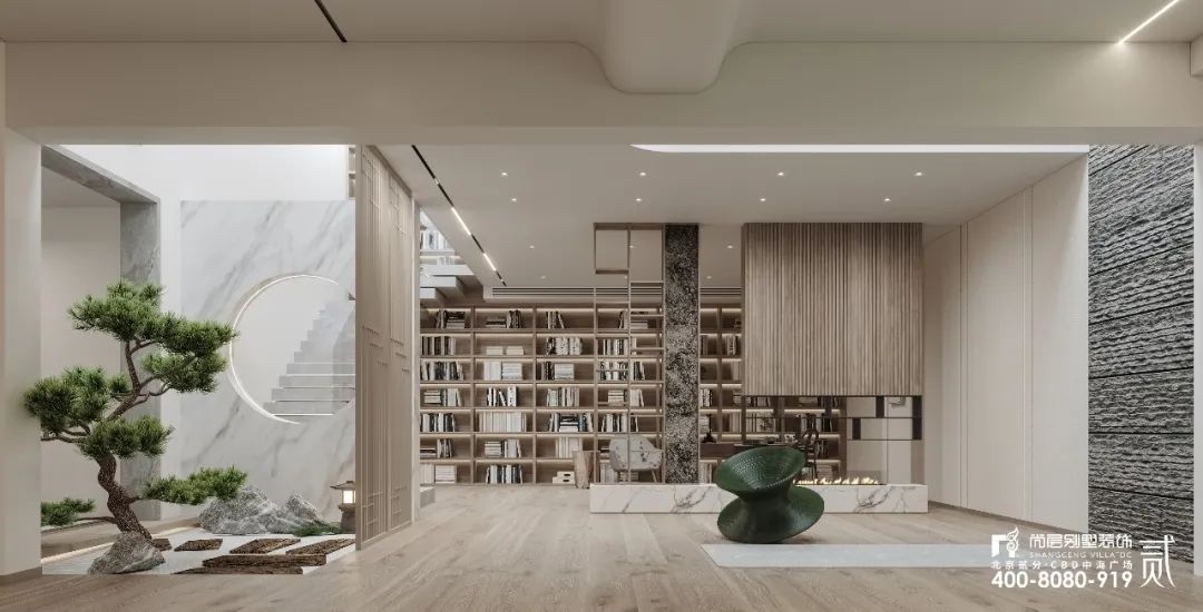 尚层贰分作品 | 禧瑞春秋900㎡合院别墅，这才是传统文化的精神内核~-26