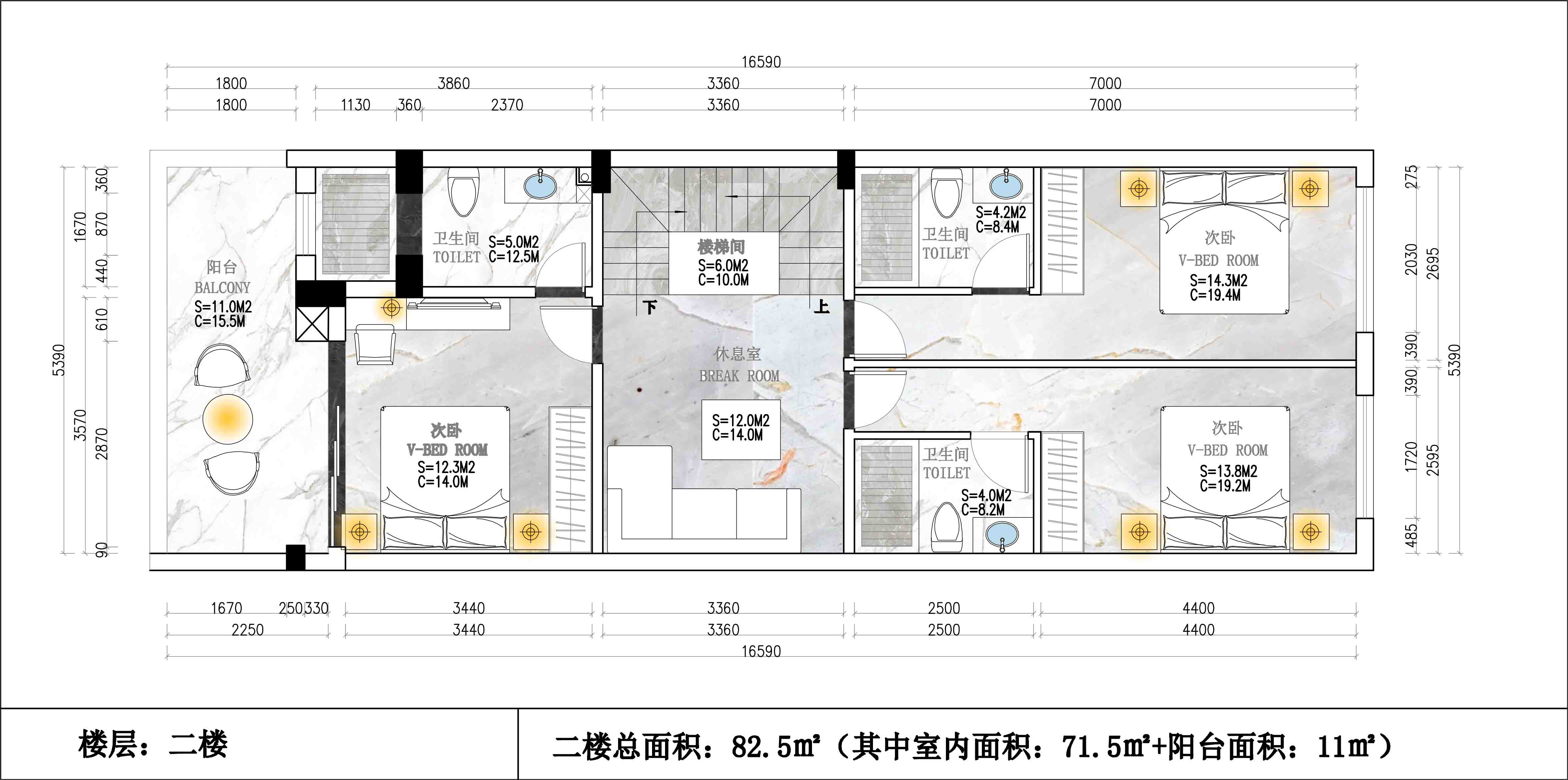 个性化绿植洞穴风别墅设计-12