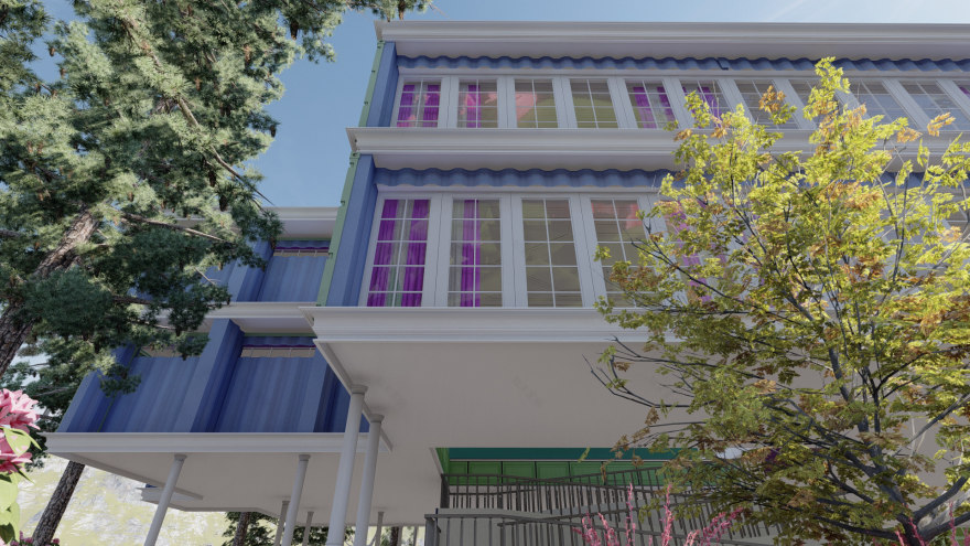 厄瓜多尔昆卡大学室内设计专业教学楼设计-76