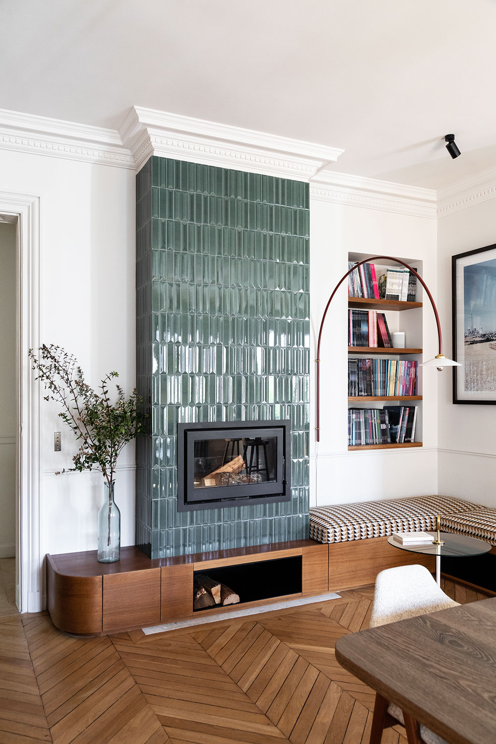 巴黎艺术装饰风格公寓设计-8