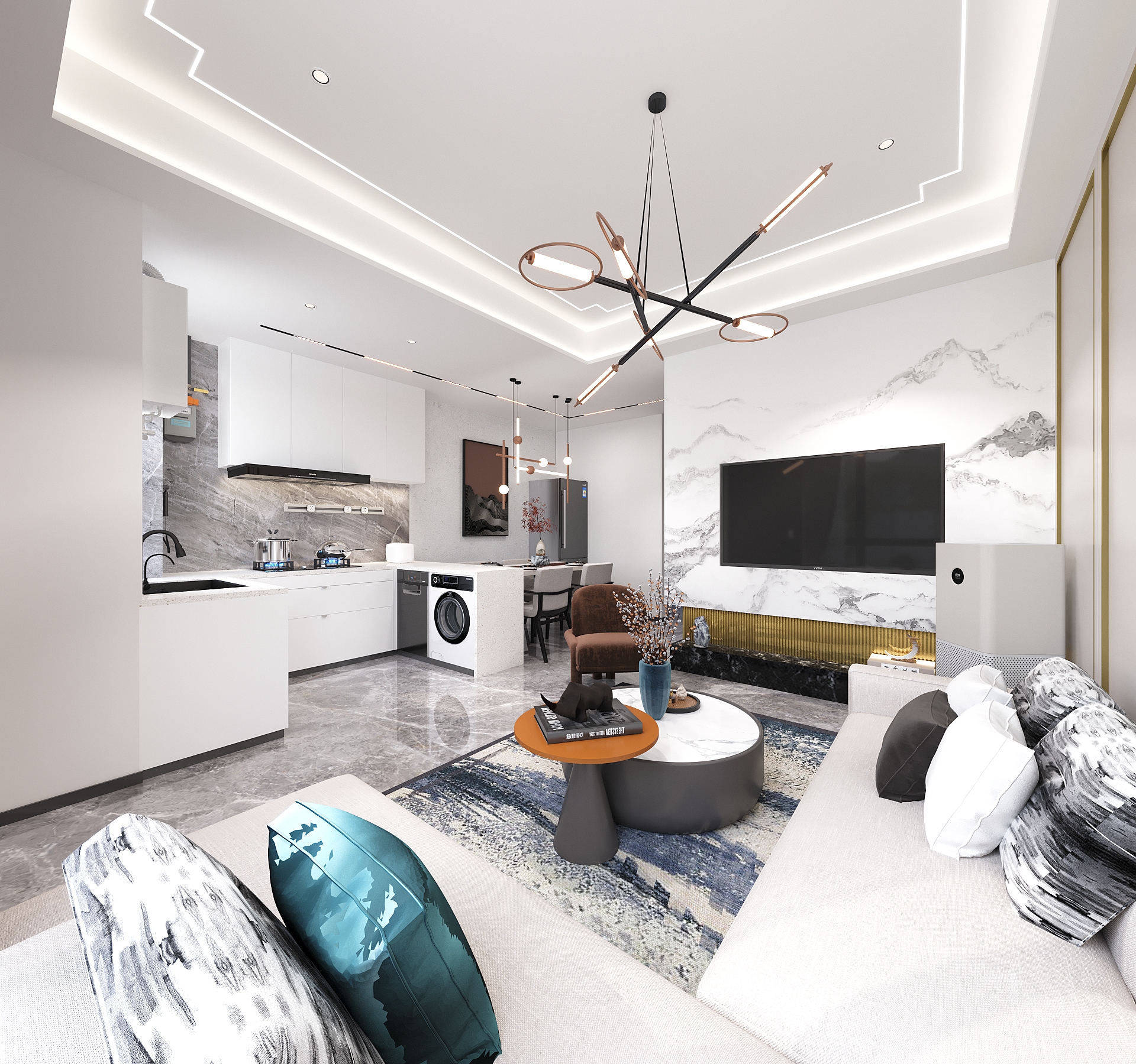 小户型效果图表现-2