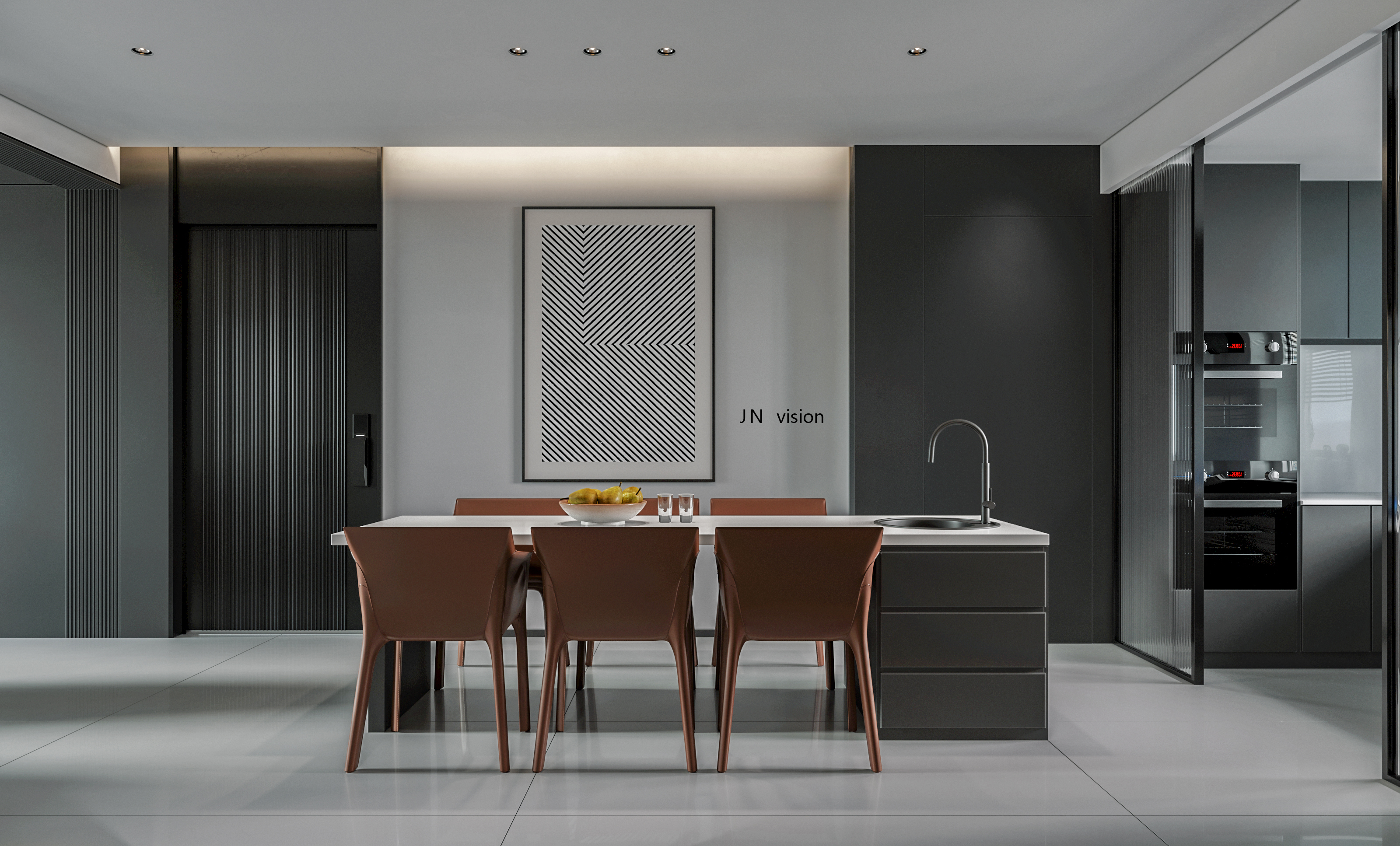 现代简约别墅设计-4