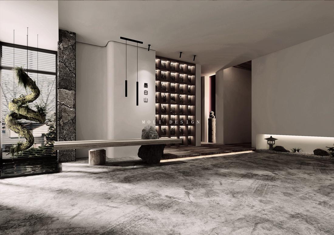 宝峰客栈茶室设计-2