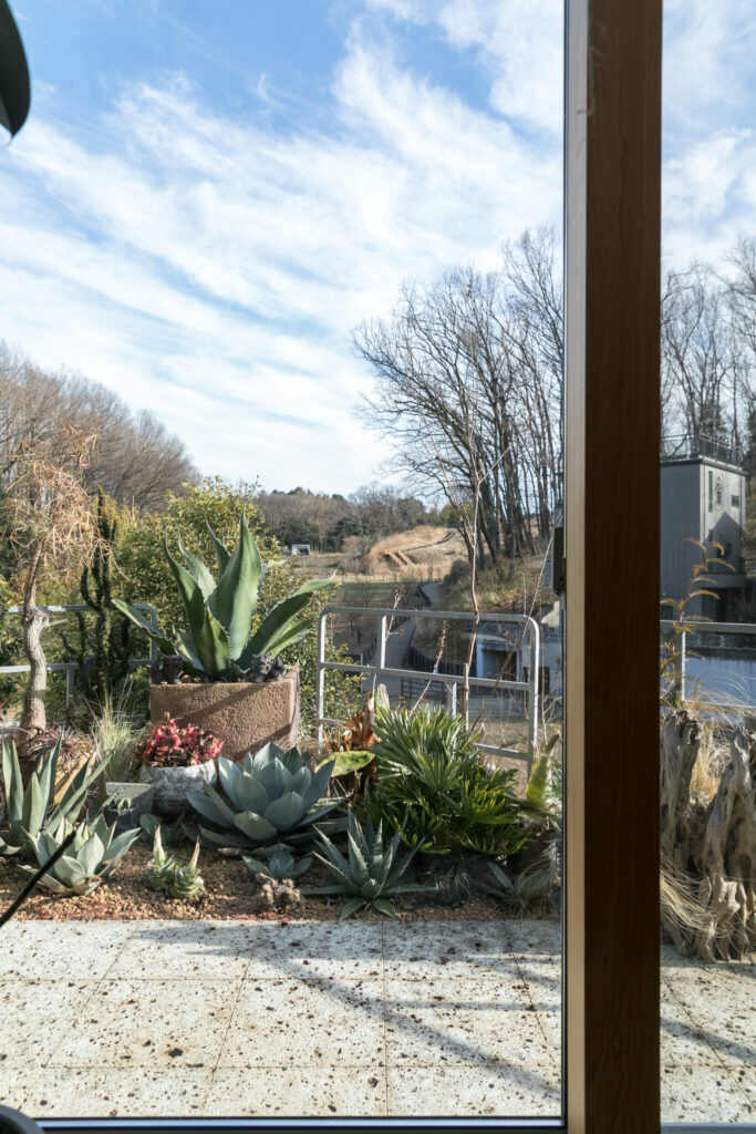 高台から緑豊かな公園を望む　緑の専門家夫妻が建てた 星型の実験住宅 | Green | 100%LiFE-3
