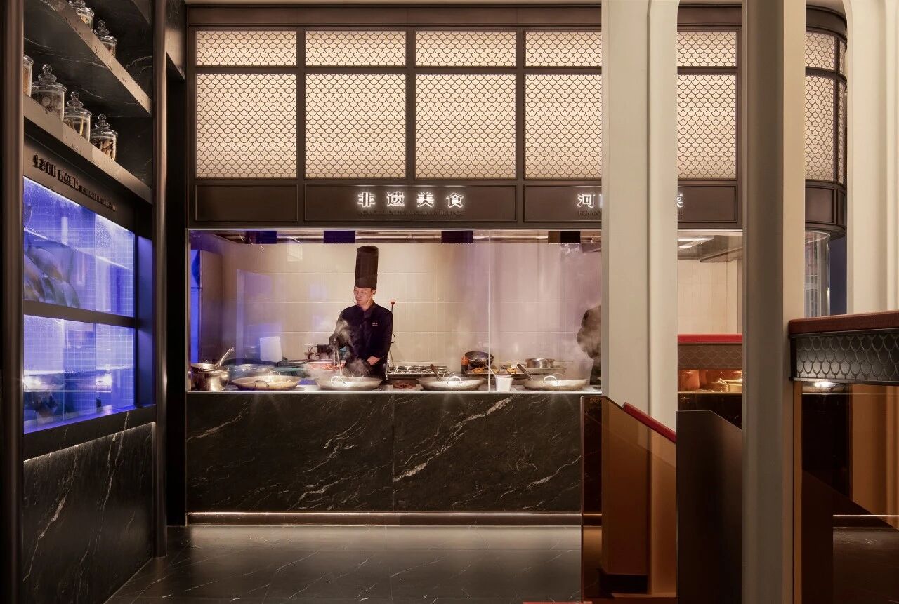 阿五黄河大鲤鱼郑州东站店丨中国郑州丨硬装杭州意关联室内设计有限公司,软装杭州意拾忆装饰工程有限公司-21