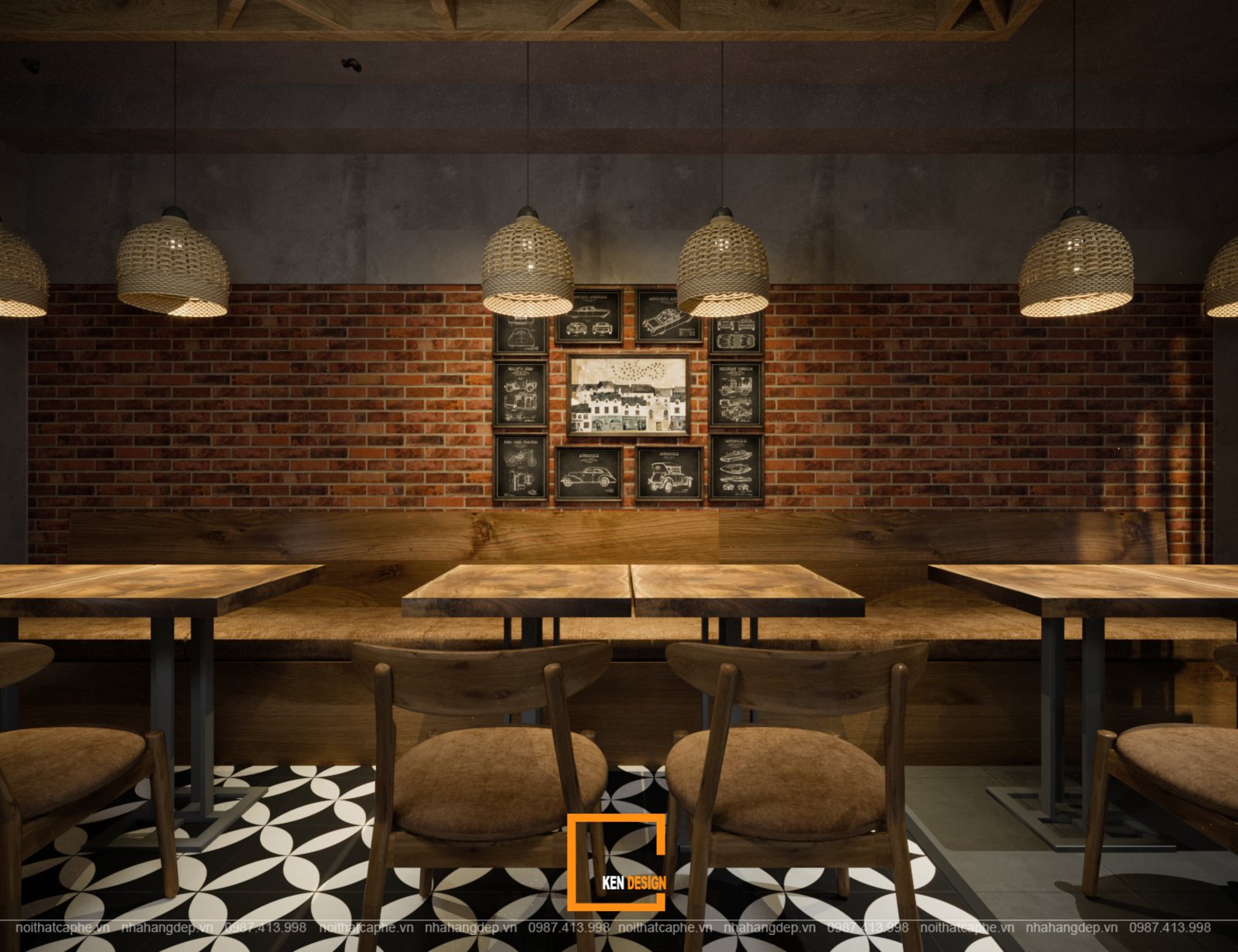 Windmills Coffee and Tea咖啡馆室内设计丨越南丨KenDesign-50