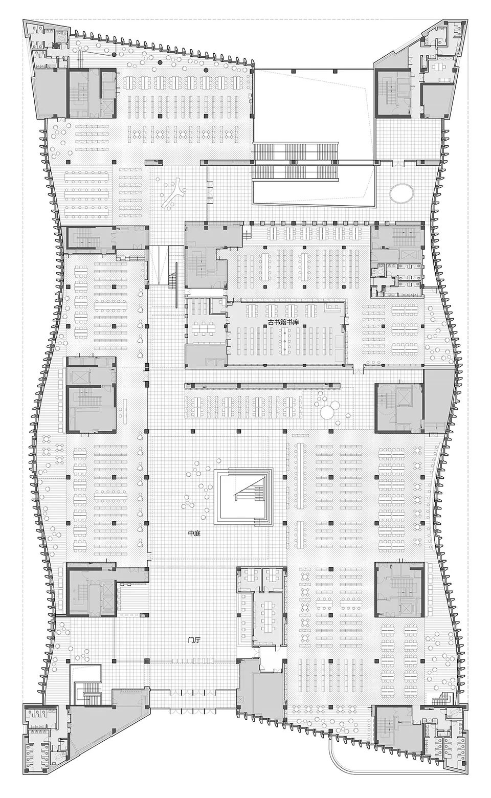 北京工业大学逸夫图书馆改扩建工程室内丨中国北京丨WAU建筑事务所-84